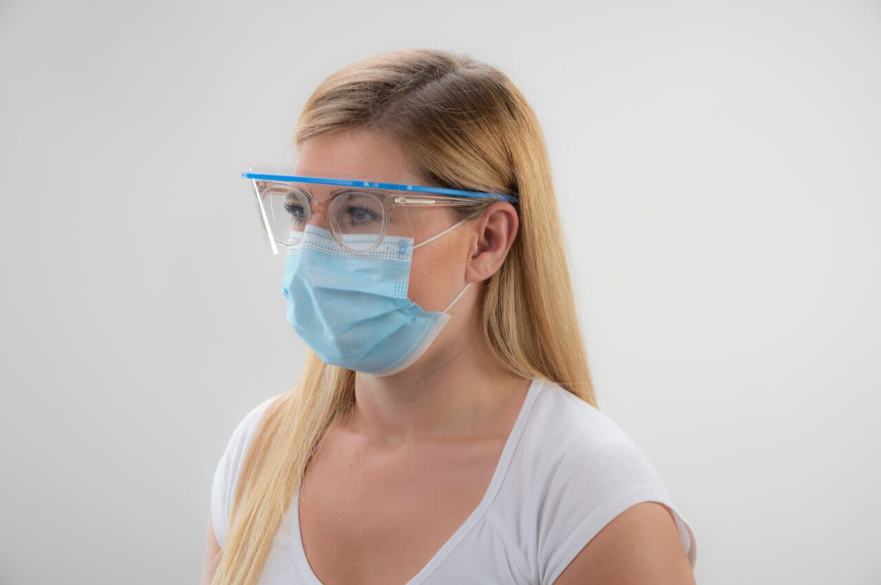 Schutzbrille mit Gesichtsmaske kaufen